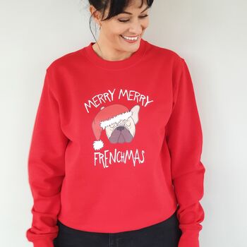 Merry Frenchmas Christmas Jumper, 2 of 5