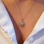Herkimer Diamond April Birthstone Crystal Necklace, thumbnail 2 of 4