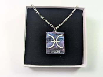 Zodiac Sign Necklace Star Sign Astrological Pendant, 5 of 11