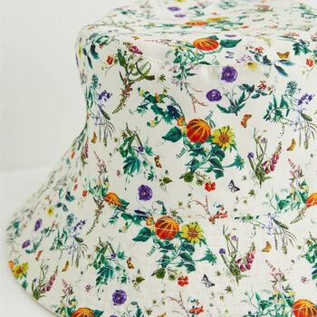 Pumpkin Ivory Bucket Hat, 3 of 3
