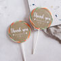 Kraft Style Thank You Gift Wedding Giant Lollipops, thumbnail 1 of 3