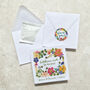 10 X Colourful Floral Wildflower Seed Packet Wedding Favours, thumbnail 2 of 10