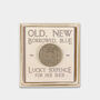 Wedding Lucky Sixpence In Gift Box, thumbnail 1 of 4