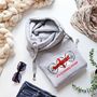 Three Lions Football England Unisex Cowl Neck Hoodie, thumbnail 3 of 6