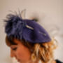Women's Wool Beret Hat In Many Colours 'Bacall', thumbnail 3 of 12