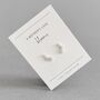 Mother’s Love Sterling Silver Flower Climber Earrings, thumbnail 1 of 8