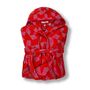 Women's Hooded Cotton Dressing Gown Pink Diamond, thumbnail 4 of 7