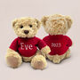 Personalised Bertie Year Bear 2023, thumbnail 7 of 12