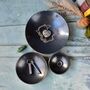 11th Anniversary Gift Set Of Three Pressed Steel Bowls, thumbnail 4 of 9