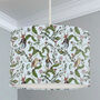 Fairytale Creatures Lampshade, Light Blue, thumbnail 1 of 2