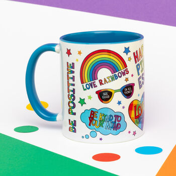 Rainbow Positivity Mug, 3 of 3