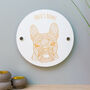 Personalised French Bulldog Wall Plaque, thumbnail 2 of 4