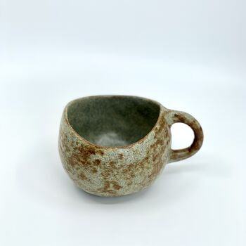 Ceramic Handmade Mug Stoneware Matcha Coffee Tea Cup, 3 of 7
