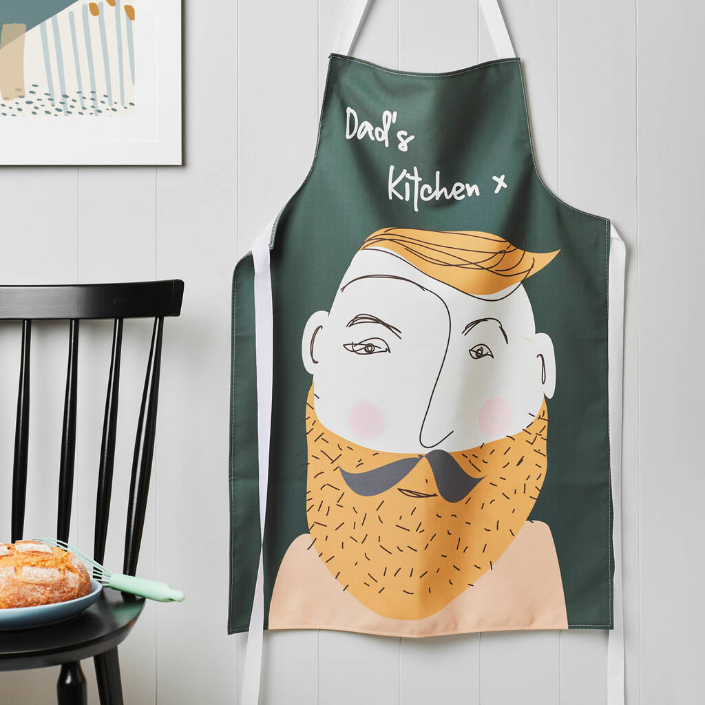 Personalised Male Face Apron, 1 of 8