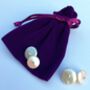 Freshwater Pearl And Solid Sterling Silver Cufflinks, thumbnail 1 of 4