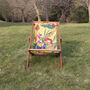 Exciting Bright Tropical Yellow Summer Lounge Chair, thumbnail 2 of 9