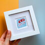 Super Dad Mini Art Print, thumbnail 1 of 9