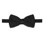 Men's Knitted Bow Tie In Black | Perfect Wedding Neck Tie For Groomsmen, thumbnail 4 of 12