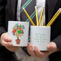 'Tree Of Knowledge' Desk Tidy Personalised Teacher Gift, thumbnail 1 of 3