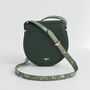 Into The Woods Green Saddle Bag, thumbnail 1 of 5