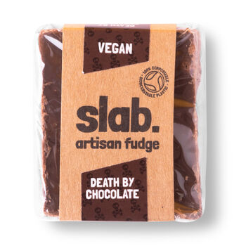 Six Vegan Fudge Slab Display Box, 8 of 12