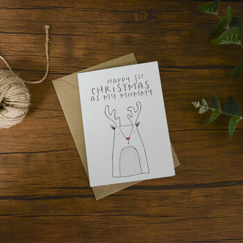 Happy 1st Christmas As My Mummy Christmas Card, 3 of 4