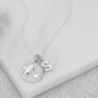 Personalised Sterling Silver Aries Zodiac Necklace, thumbnail 2 of 7