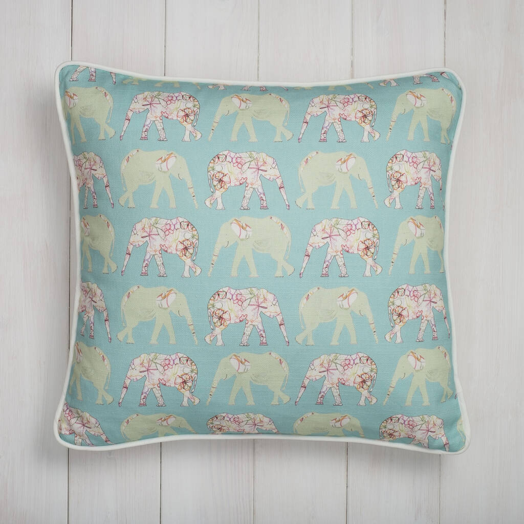 Personalised Elephant Cushion, 1 of 4