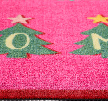 My Mat Patterned Washable My Bright Christmas Home, 3 of 3