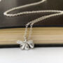 Sterling Silver Autumn Maple Leaf Necklace, thumbnail 9 of 9
