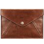 Personalised Leather Travel Organiser Envelope 'Ortona', thumbnail 2 of 12