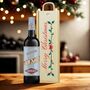 Merry Christmas Jam Shed Red Wine Gift Set, thumbnail 1 of 3