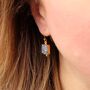 Tanzanite Vermeil Earrings, thumbnail 1 of 4