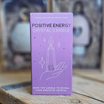 Positive Energy Crystal Candle, 2 of 2
