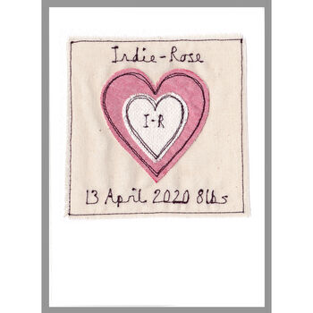 Personalised Heart Birthday Or Anniversary Card For Her, 9 of 12