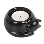 Black Cat Ceramic Tealight Candle Holder, thumbnail 2 of 4