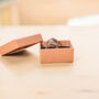 Titanium Steel C Shape Hoop Earrings For Everyday Wear, thumbnail 4 of 9