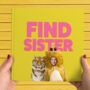 Find The Sister Personalised Photo Gift For Sister, thumbnail 1 of 7