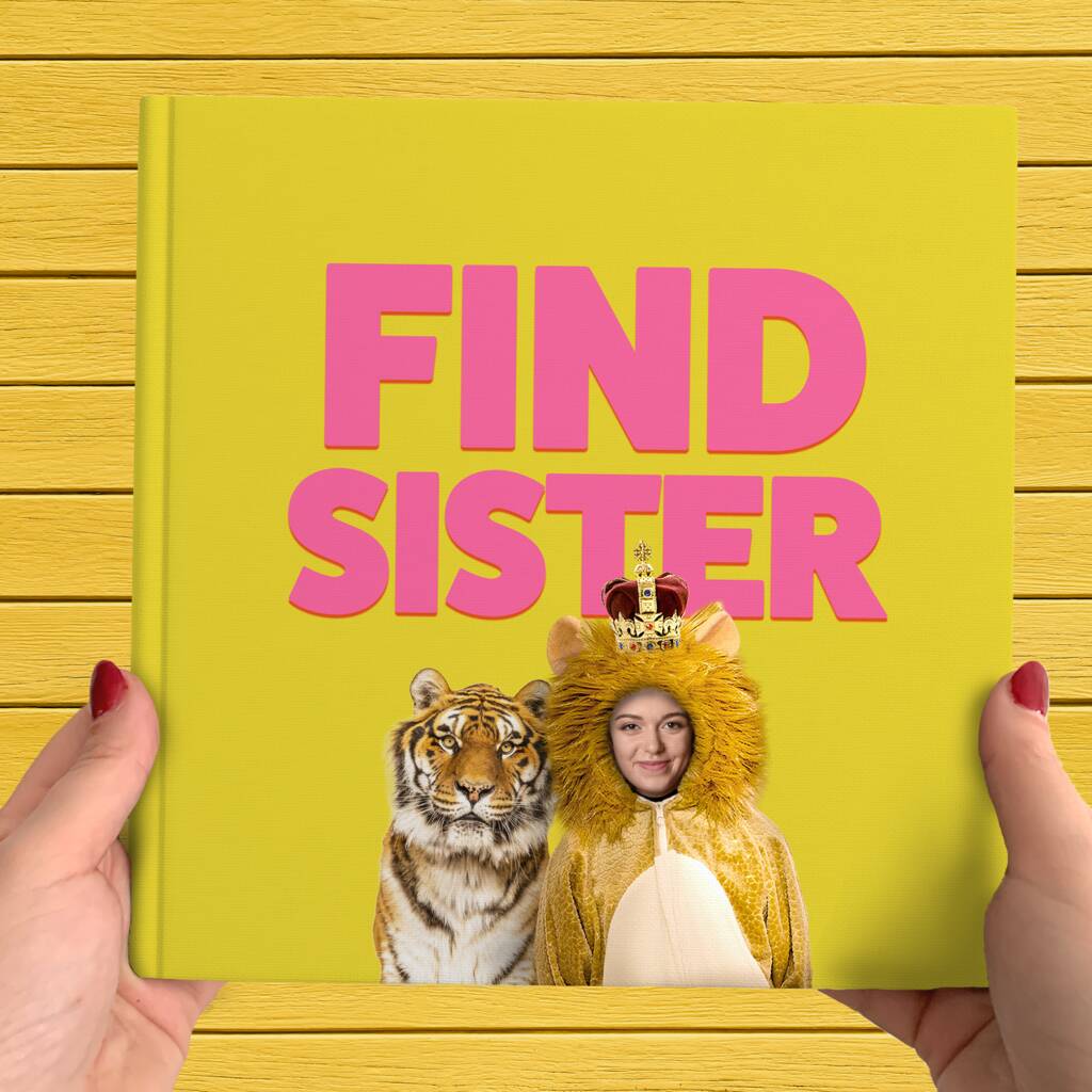 Find The Sister Personalised Photo Gift For Sister, 1 of 7