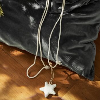 Cotton Velvet Christmas Sack, 2 of 2