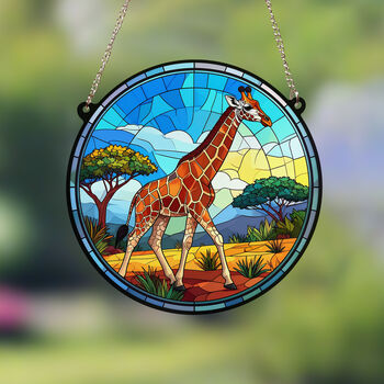 Wildlife Nature Stained Glass Effect Suncatcher, 9 of 12