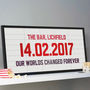 Personalised Cinema Marquee Sign Print, thumbnail 5 of 9