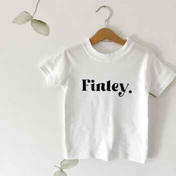 Personalised Children's Name T Shirt, 6 of 9