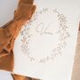 Letterpressed Wedding Vow Booklet, thumbnail 4 of 6