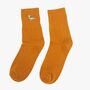 Women's Blue Tit Embroidered Cotton Ankle Socks Three Pack, thumbnail 4 of 4