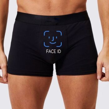 Funny Valentines Gifts For Him Face ID Underwear For Couples, 4 of 10