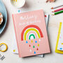 Personalised Rainbow Sketchbook Journal For Kids, thumbnail 4 of 6