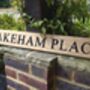 Personalised Oak Wall Hanging House Sign, thumbnail 3 of 4