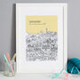 Personalised Leicester Print, thumbnail 1 of 11