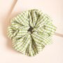 Gingham Colour Scrunchie, thumbnail 8 of 9